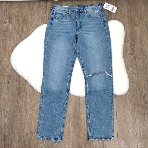 H&M Slim Straight Ripped Jeans - Picture 2 of 4